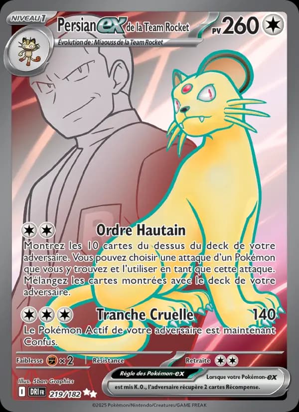Persian ex de la Team Rocket