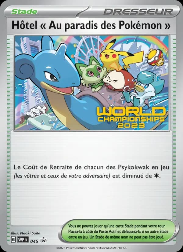 Hôtel " Au paradis des Pokémon "