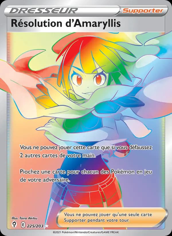 Résolution d'Amaryllis