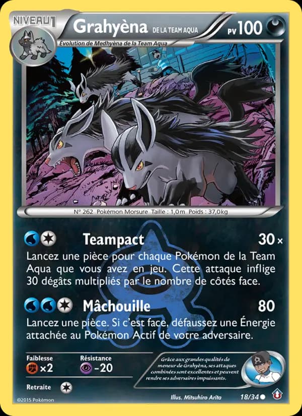 Grahyèna de la Team Aqua