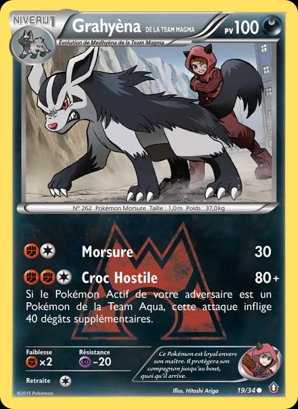 Grahyèna de la Team Magma