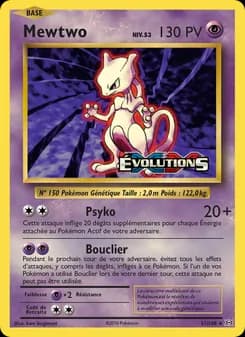 Mewtwo 51 — Évolutions