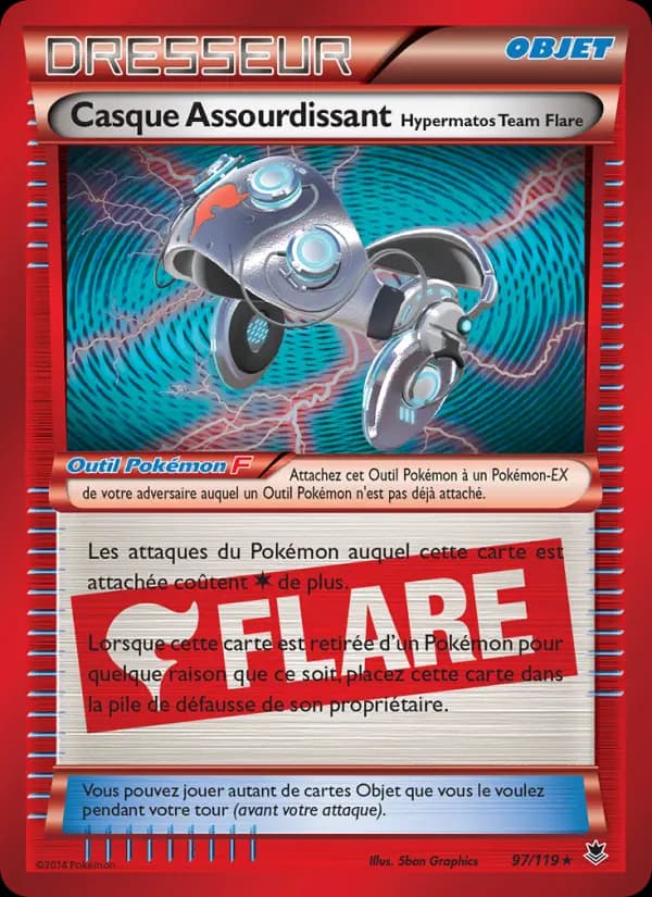 Casque Assourdissant Hypermatos Team Flare