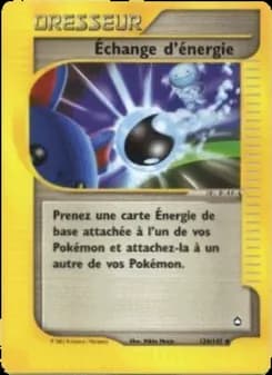 Échange d'énergie