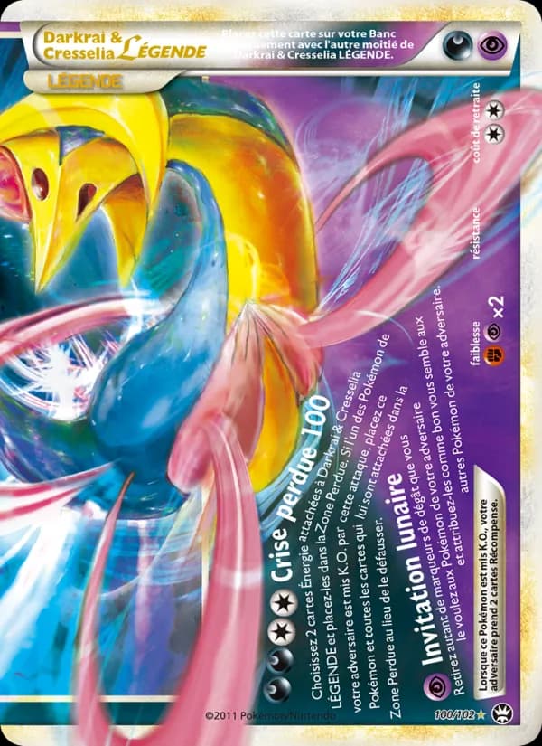 Darkrai & Cresselia LÉGENDE