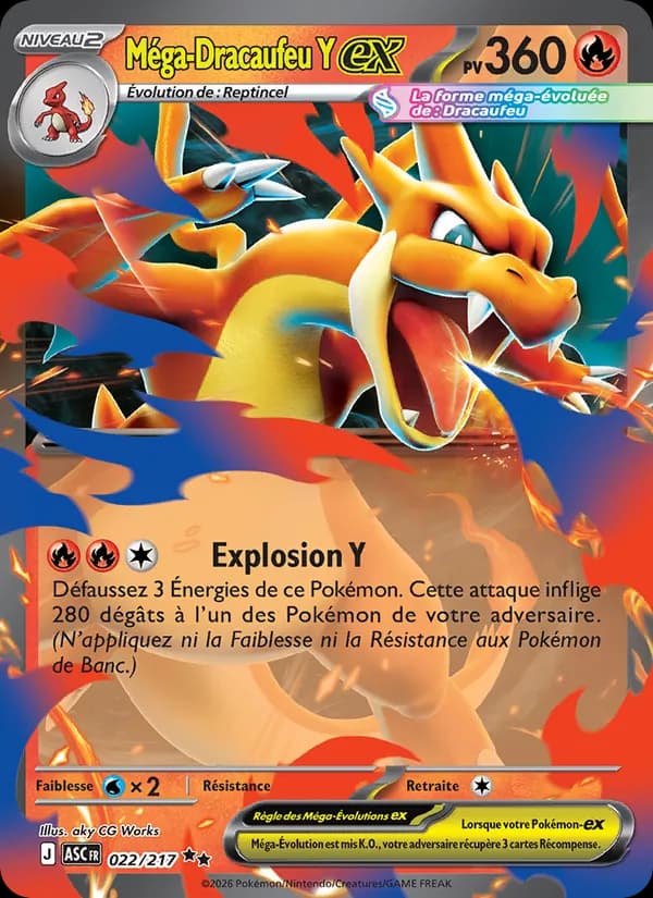 Méga-Dracaufeu Y-ex