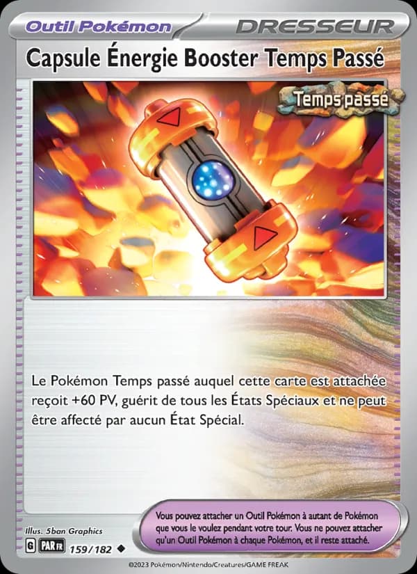 Capsule Énergie Booster Temps Passé
