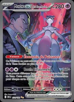 Mewtwo-ex de la Team Rocket