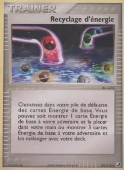 Recyclage d'énergie