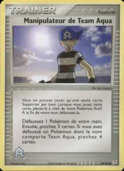 Manipulateur de Team Aqua