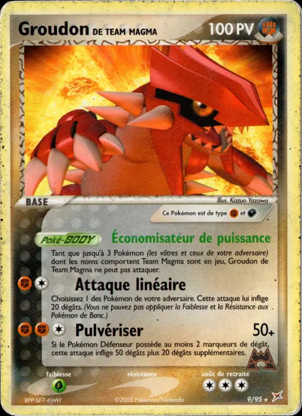 Groudon de Team Magma