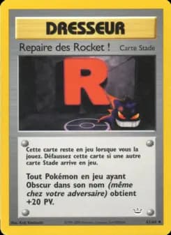 Repaire des Rocket !