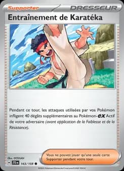 Entraînement de Karatéka