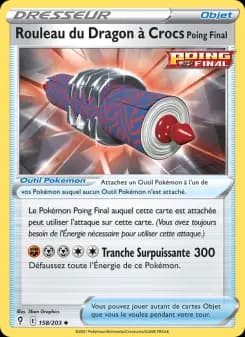 Rouleau du Dragon à Crocs Poing Final