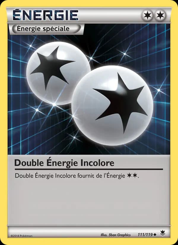 Double Énergie Incolore